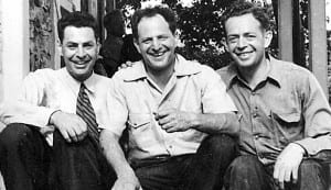 George, James and Bob Marshall in 1939, the year that Bob died.