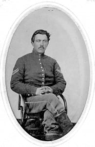 Elbert Johnson was a corporal in the Union Army.