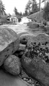 High Falls is a popular destination on the Oswegatchie.