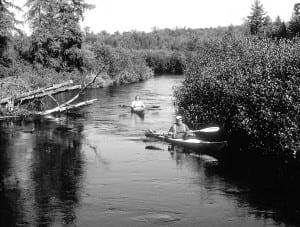 Paddlers delight in the intimate twists and turns of the upper Oswegatchie.