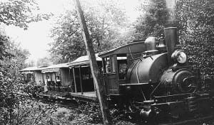 The Marion Carry Railroad was less than a mile long.