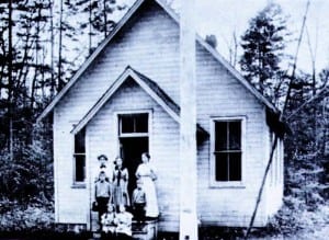 The original Minnowbrook school was torn down in 1926.