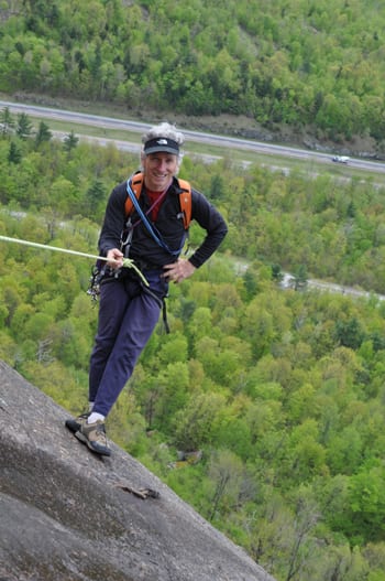 Climbing without a rope