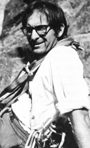 Robbins Royal Robbins. Photo from "Basic Rockcraft."