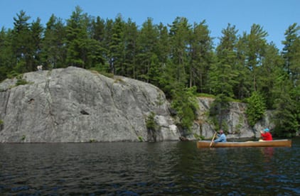 Adirondack cliff jumping