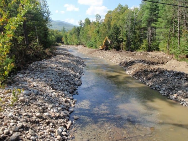 Roaring Brook in New Russia after its restoration. Photo from Adirondack Council.