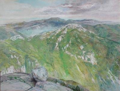 An artist’s view of Panther Gorge