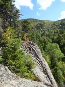 Yakapodu at the Barkeater Cliffs in the Adirondacks.