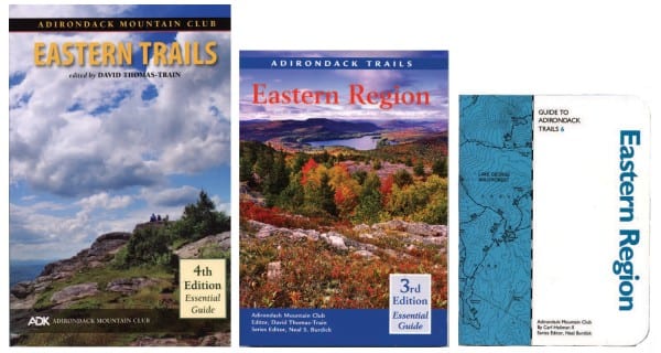 The last three editions of the ADK guidbooks have grown progressively larger.