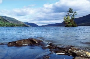Lake George's water quality remainshigh. Photo by Carl Heilman II
