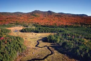 Much of Boreas Mountain and the wetlands in the foreground will become part of the Forest Preserve. Photo by Carl Heilman II