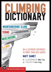 The Climbing Dictionary sells for $14.95.