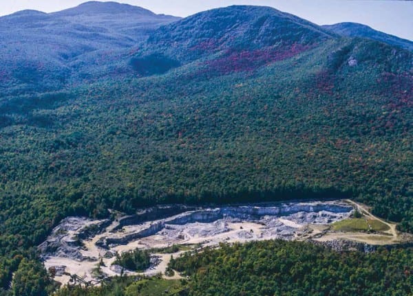 NYCO Minerals wants to expand its wollastonite mine into the Jay Mountain Wilderness. Photo by Nancie Battaglia