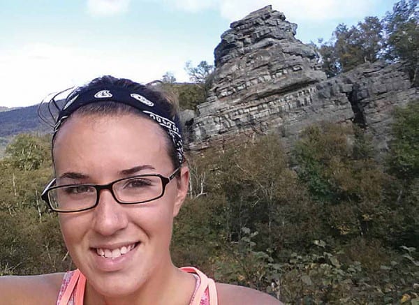 Amy Stafford says she won’t be deterred from hiking alone in the Adirondacks. Photo courtesy of Amy Stafford