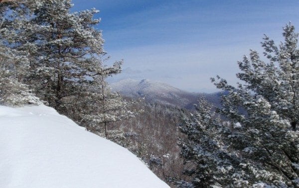 McKenzie Mountain seen from the shoulder of Baker Mountain. Photo by Phil Brown.