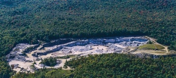 NYCO Minerals wants to extend its wollastonite mine onto land now in the Forest Preserve. Photo by Nancie Battaglia