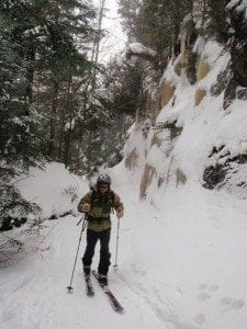 Tim in Avalanche Pass.