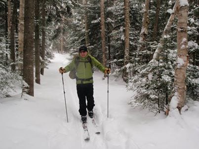 adirondack trail bloomingdale bog skiing spring run great