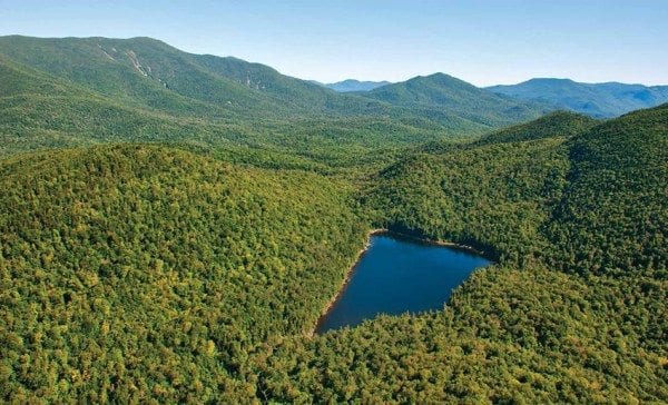 The state expects to buy Lake Andrew, near the Santanoni Range, by the end of the year. Photo by Carl Heilman II