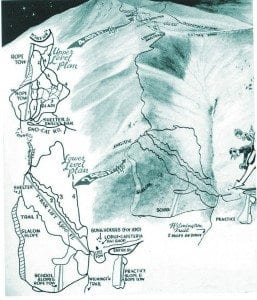 A brochure for the Whiteface Ski Center from circa 1950.