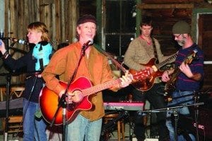 Byron Renderer performs with Jeremiah Weed and the Wildeflowers. Photo by Mike Lynch
