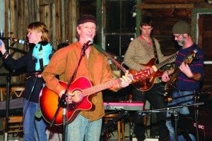 Byron Renderer performs with Jeremiah Weed and the Wildeflowers. Photo by Mike Lynch