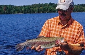 Rainbow trout are native to the west coast. Photo by Nancie Battaglia