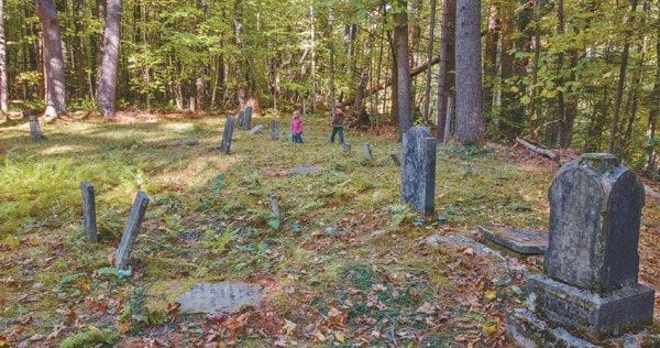 The last burial in the Wardsboro Cemetery occurred in 1909. Photo by Carl Heilman II