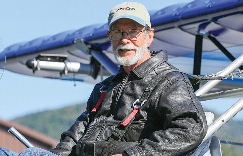 Ed McNeil flies researchers and photographers throughout the Adirondacks. Photo by Mike Lynch