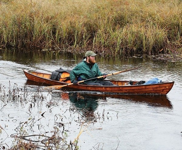 Madison’s journey took him through about two hundred miles of waterways. Photo by Mike Lynch