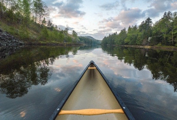 This stretch of the Hudson River flows through the MacIntyre East Tract. Photo by Seth Jones