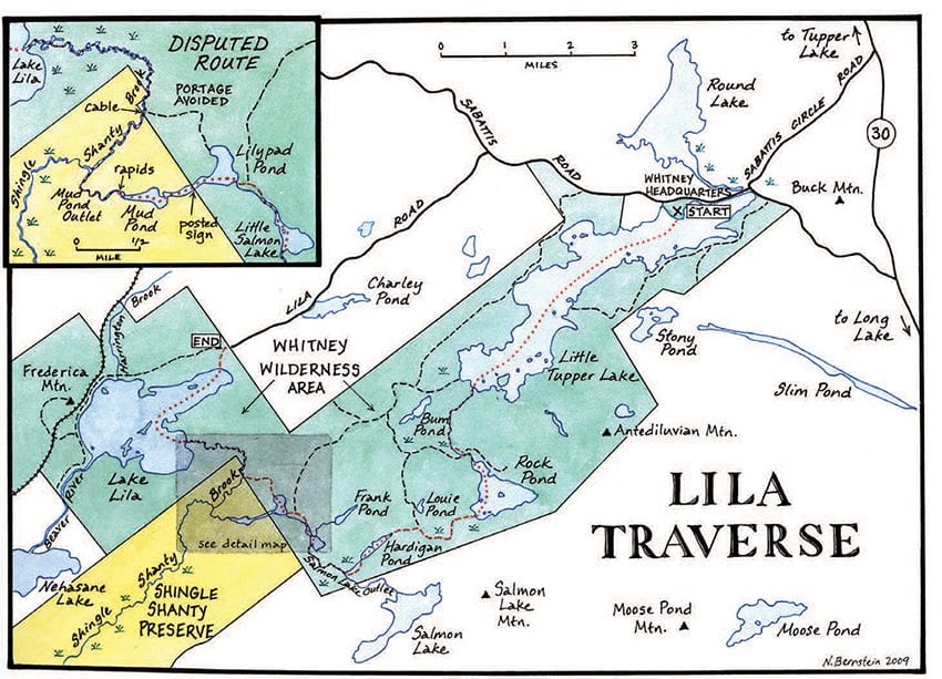 Map by Nancy Bernstein