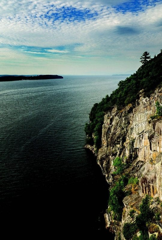 The Champlain Palisades. PHOTO BY KAREN STOLZ / VERTICAL PERSPECTIVES PHOTOGRAPHY