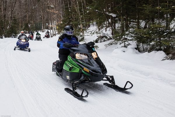Groups sue state over snowmobile trail on scenic river