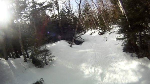 Skiing The Mount Marcy Trail