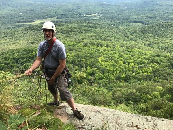 Climbing Crane With The King Of The Mountain