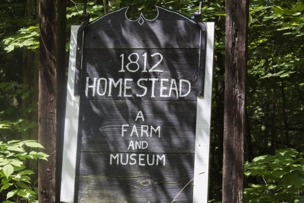 Scenes from the 1812 Homestead and Farm Museum in Willsboro.