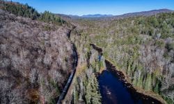 Tank cars near Boreas River