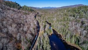 Tank cars near Boreas River