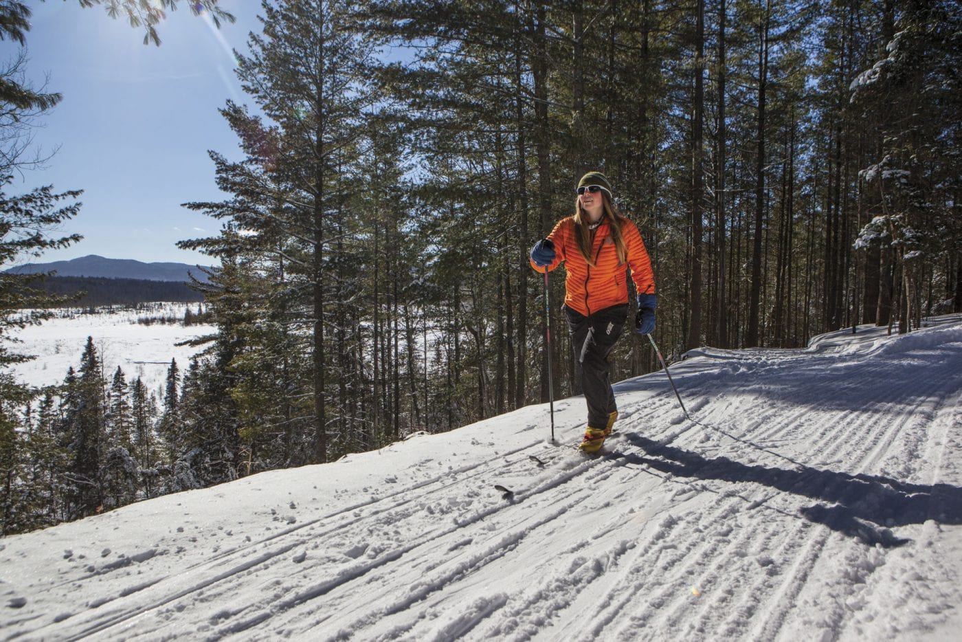 Cross Country Skiing at Paul Smith's College VIC