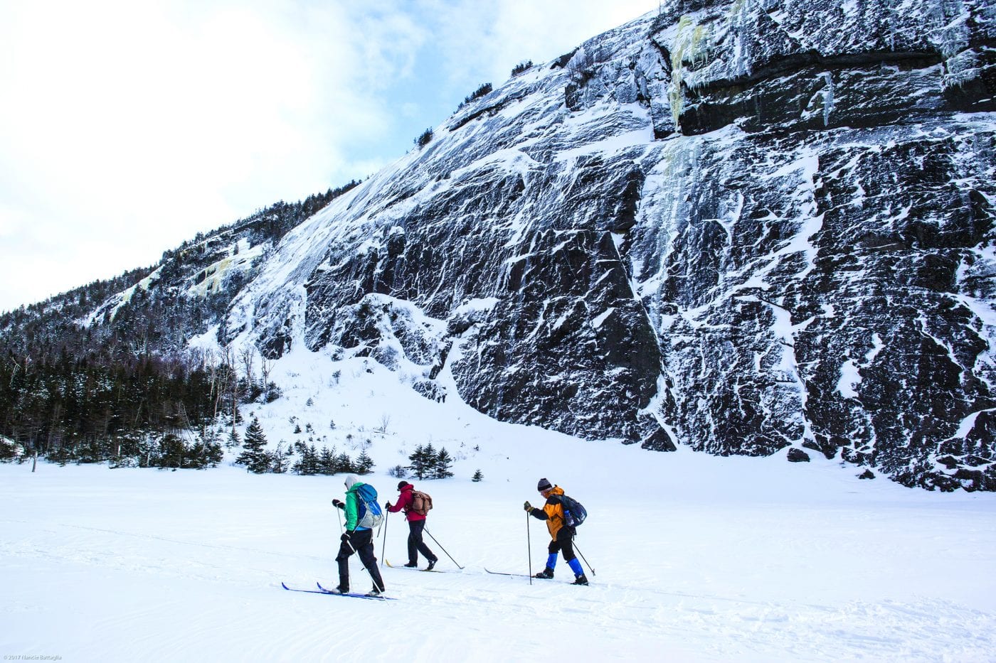 Skiing Avalanche Pass