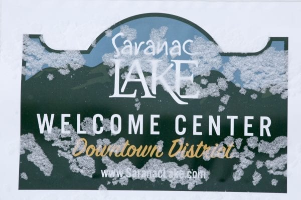 Scenes from downtown Saranac Lake Friday afternoon. Temperatures were about -10 Fahrenheit with a wind chill of -27.