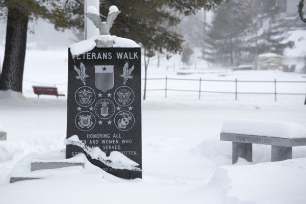 Scenes from downtown Saranac Lake Friday afternoon. Temperatures were about -10 Fahrenheit with a wind chill of -27.