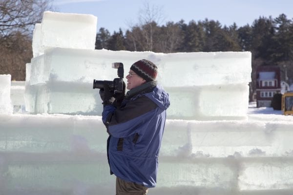 Building The Saranac Lake Ice Palace Adirondack Explorer