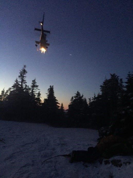 Injured snowboarder rescued on Mount Marcy