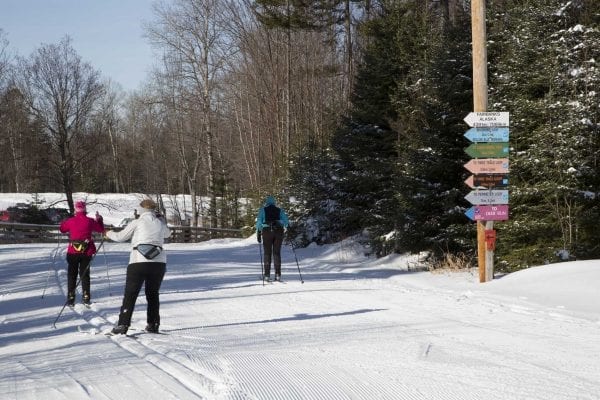 Mount Van Hoevenberg installed a snowmaking machine last winter in an effort to extend its skiing season, especially during warm winters when natural snow is scarce.