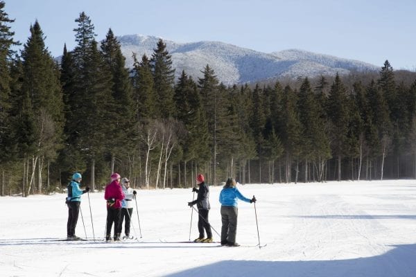 Mount Van Hoevenberg installed a snowmaking machine last winter in an effort to extend its skiing season, especially during warm winters when natural snow is scarce.