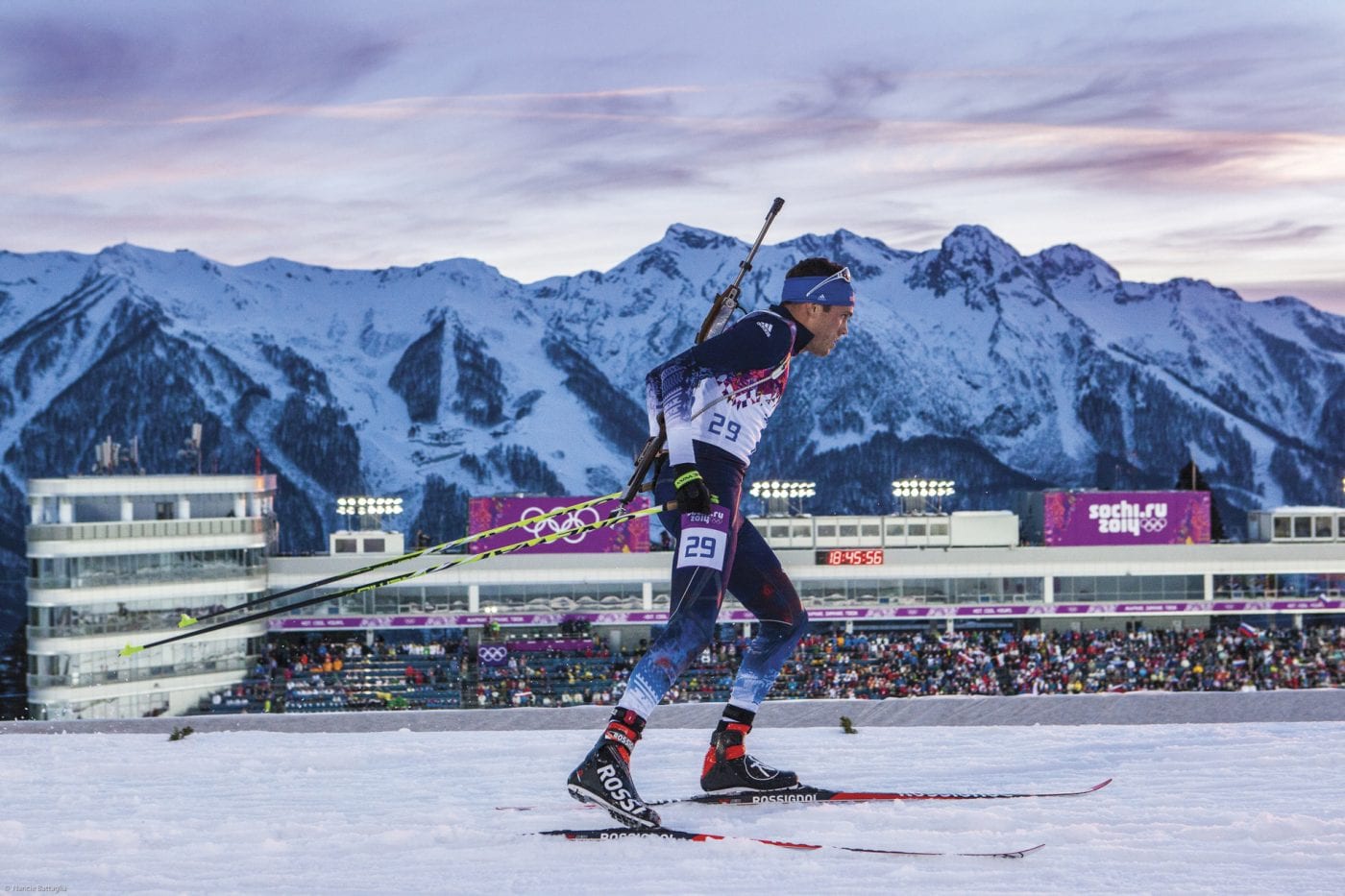 Biathlete Tim Burke gears up for his fourth Winter Olympics