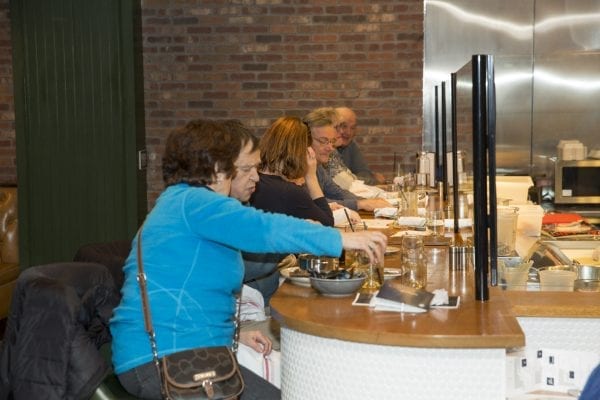 Inside the Hotel Saranac in Saranac Lake. The hotel re-opened in January after undergoing a major renovation.