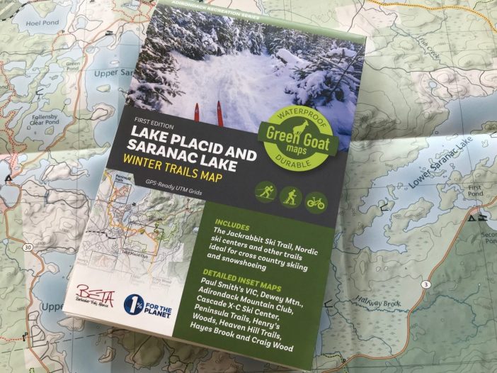 Lake Placid winter map